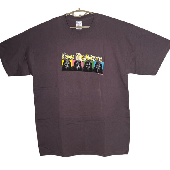 Foo Fighters Band Tee Gildan Ultra Cotton Heavyweight XL 100% Cotton Graphic Shi - Picture 2 of 13